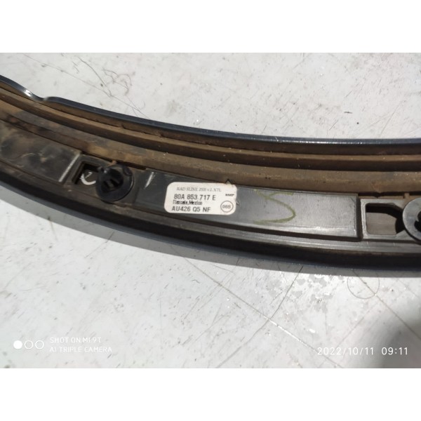 Moldura Paralama Audi Q5 Esquerdo 2017/2023 80a853717 Preto