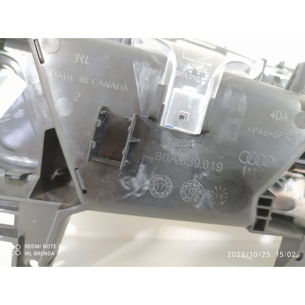 Maçaneta Int Audi Q5 Traseira Esquerda 2017/2023 80a839019