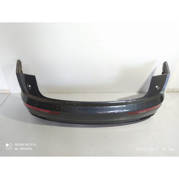 Parachoque Audi Q5 Traseiro 2018 2019 A 2021 Sem Lanterna