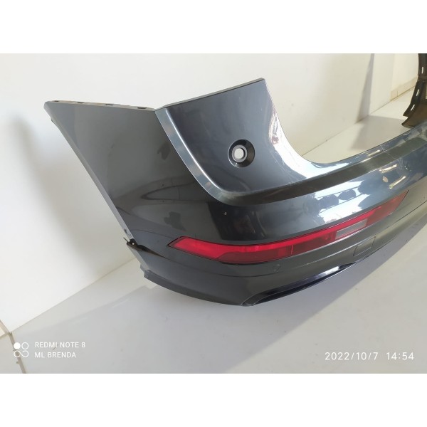 Parachoque Audi Q5 Traseiro 2018 2019 A 2021 Sem Lanterna