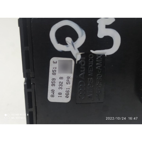 Comando Vidro Audi A4 A5 Q5 2017/2023 8w0959851e