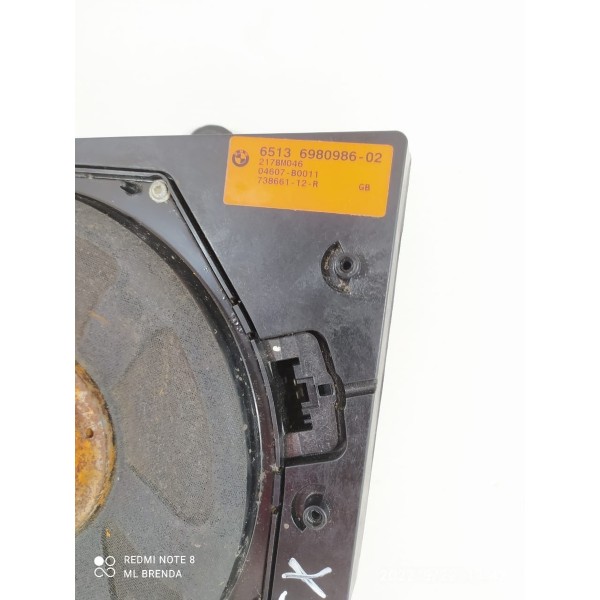 Sub Woofer Bmw X3 Dianteiro Direito 2005/2011 6980986
