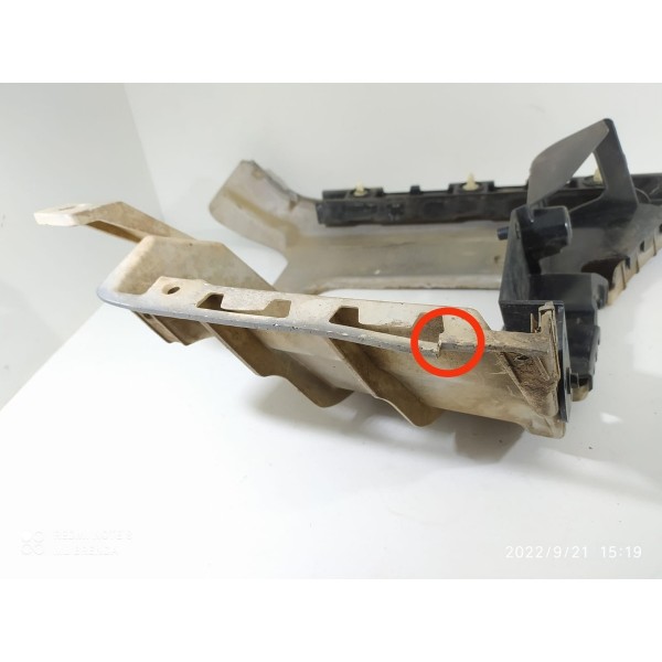 Guia Parachoque Bmw X3 Traseiro Esquerdo 2006 2009/2012 Det