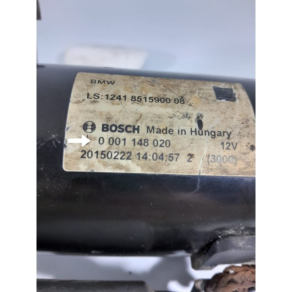Motor Arranque Partida Bmw X5 Diesel 2014/2019 0001148020
