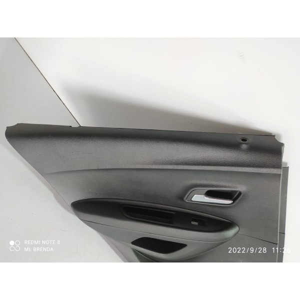 Forro Porta Tracker Traseiro Esquerdo 2014 2015 2016 Cinza