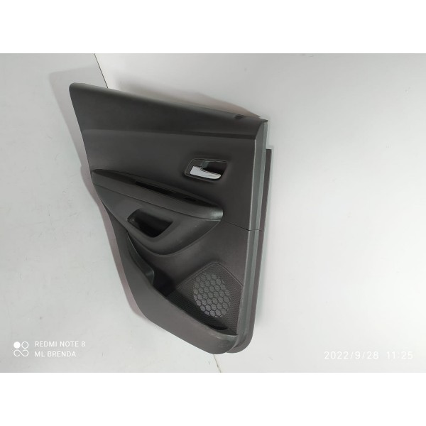 Forro Porta Tracker Traseiro Esquerdo 2014 2015 2016 Cinza