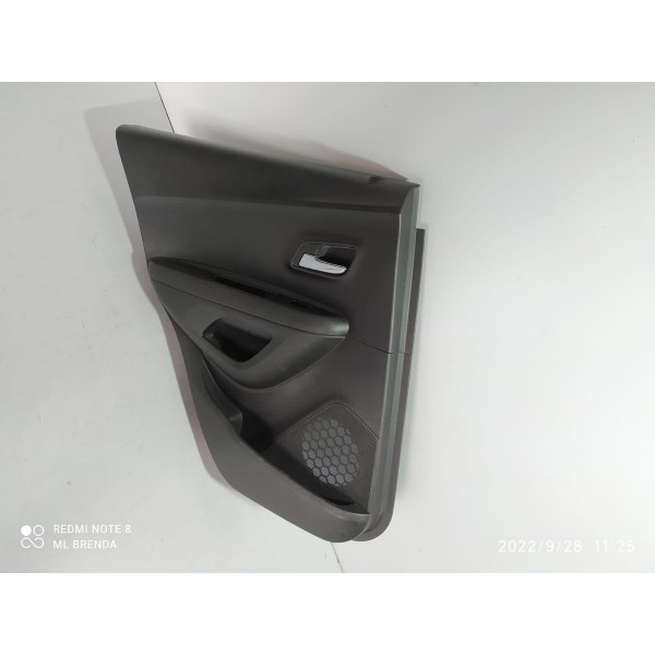 Forro Porta Tracker Traseiro Esquerdo 2014 2015 2016 Cinza