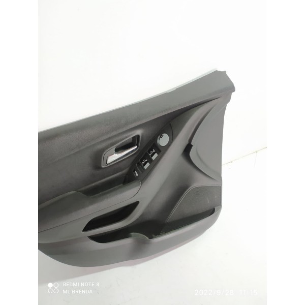 Forro Porta Tracker Dianteiro Esquerdo 2014 2015 2016 2017 Cinza