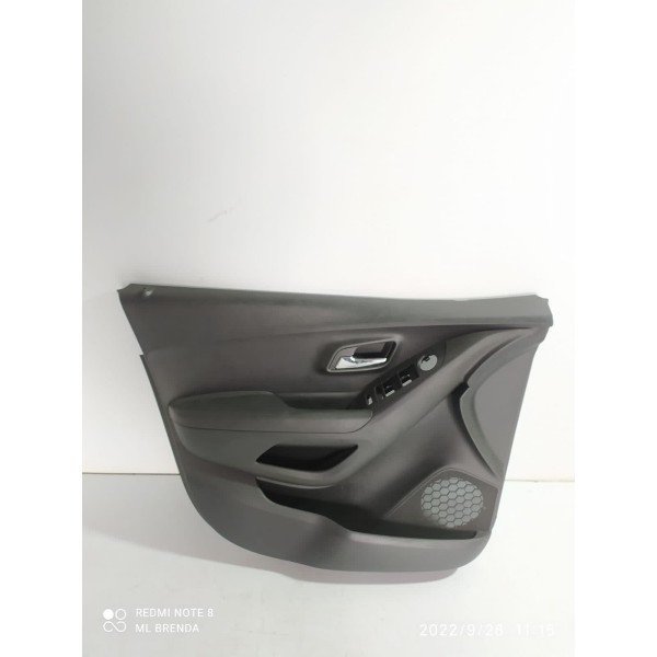 Forro Porta Tracker Dianteiro Esquerdo 2014 2015 2016 2017 Cinza