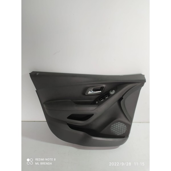 Forro Porta Tracker Dianteiro Esquerdo 2014 2015 2016 2017 Cinza