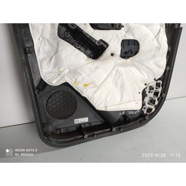 Forro Porta Tracker Dianteiro Esquerdo 2014 2015 2016 2017 Cinza