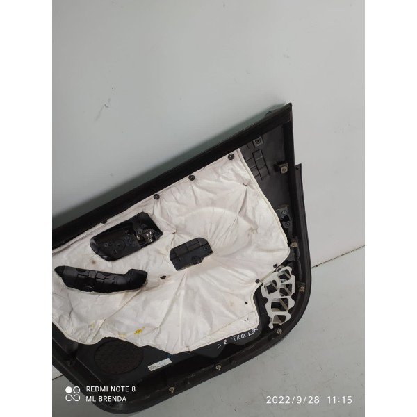 Forro Porta Tracker Dianteiro Esquerdo 2014 2015 2016 2017 Cinza