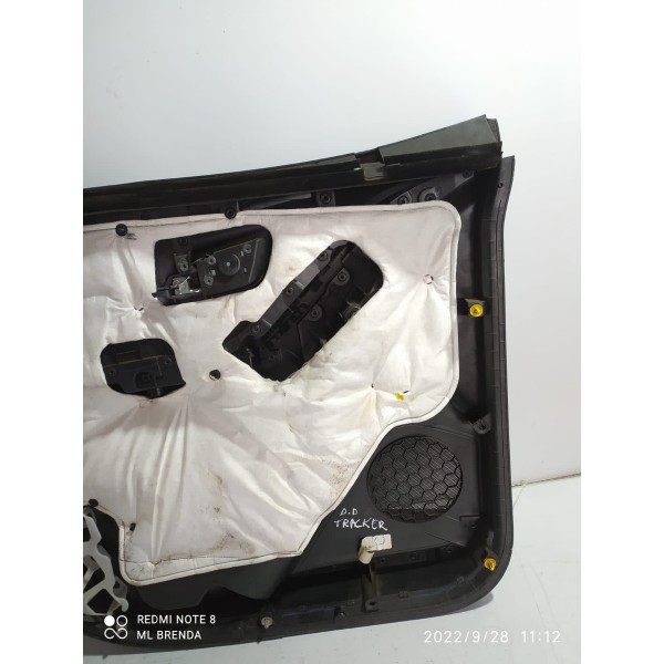 Forro Porta Tracker Dianteiro Direito 2014 2015 2016 2017 Cinza