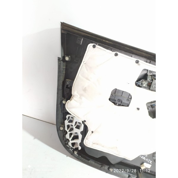 Forro Porta Tracker Dianteiro Direito 2014 2015 2016 2017 Cinza