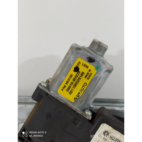 Maquina Vidro Tracker  Traseira Direit 2014/2019 98810 Orig