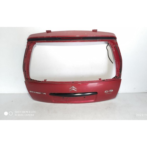Tampa Traseira Citroen C3 2006/2012 Lisa
