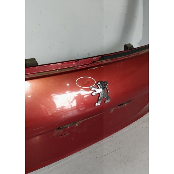 Tampa Traseira Peugeot 206 207 Hatch 1999/2015 Det