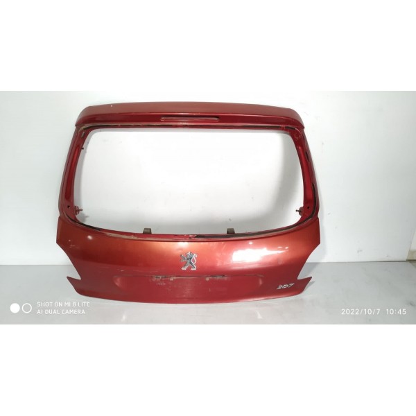 Tampa Traseira Peugeot 206 207 Hatch 1999/2015 Det