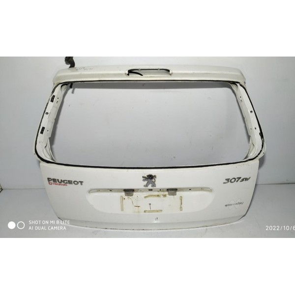 Tampa Traseira Peugeot 307 Sw 2007/2010 Lisa