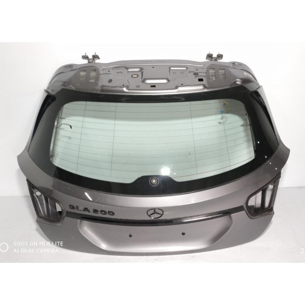 Tampa Traseira Mercedes Gla200 250 2014/2020 Lisa Cinza