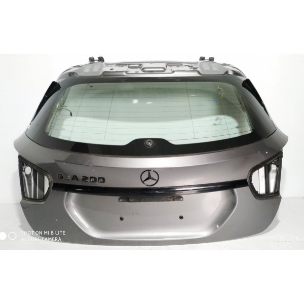 Tampa Traseira Mercedes Gla200 250 2014/2020 Lisa Cinza