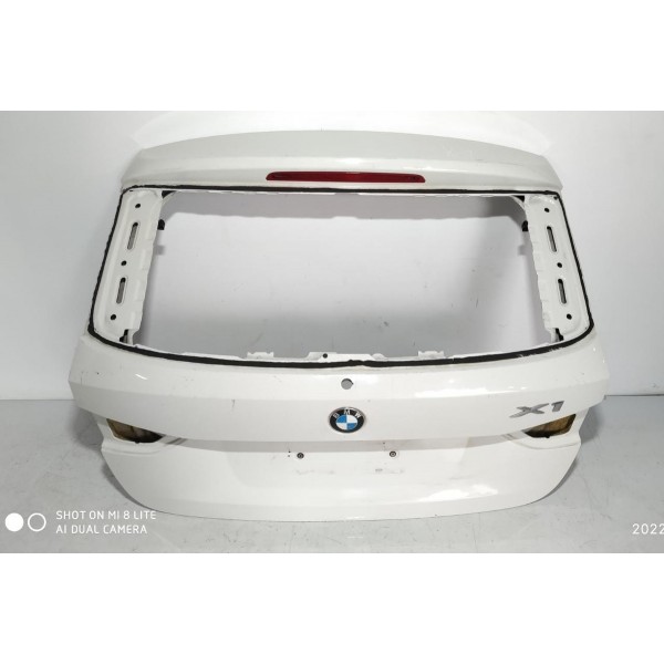 Tampa Traseira Bmw X1 2009/2015 Lisa Branco