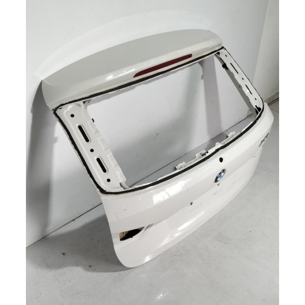 Tampa Traseira Bmw X1 2009/2015 Lisa Branco