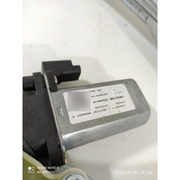 Maquina Vidro Chery Tiggo 3x Traseira Esquerda 2022