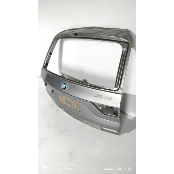 Tampa Traseira Bmw X3 2004/2011 Lisa Prateado
