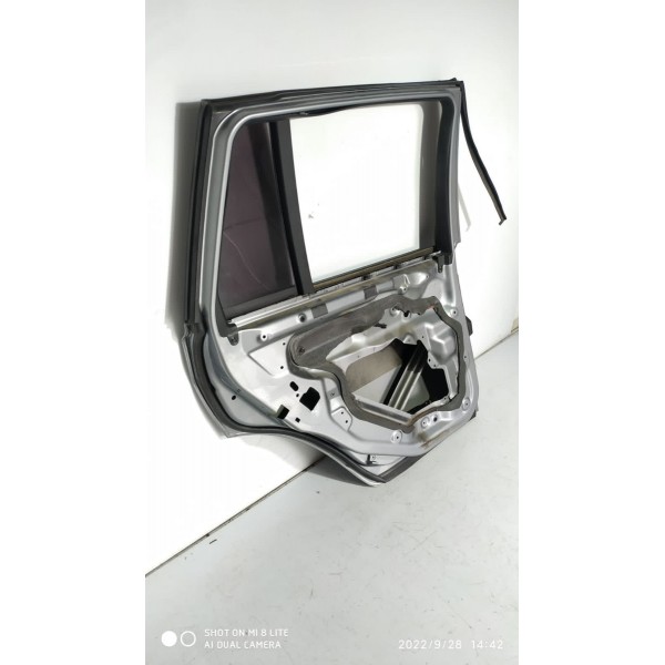 Porta Bmw X3 Traseira Esquerda 2003/2010 Lisa Original Traseira Prateado