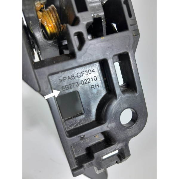 Macaneta Interna Corolla Dir 2019/2024 6927402210 Preto Dianteira/traseira