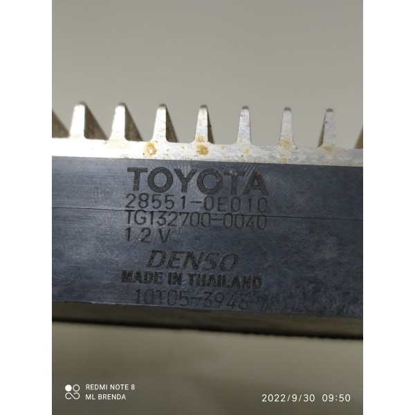 Módulo Rele Bicos Injetores Toyota 285510e010