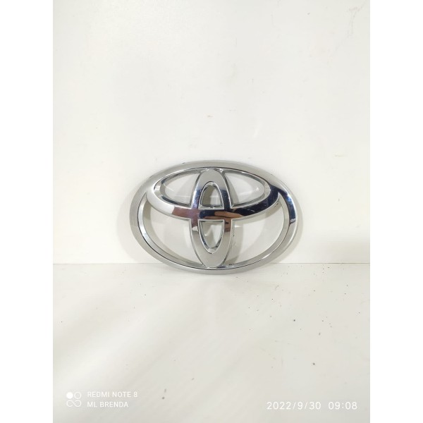 Emblema Grade Parachoque Toyota Etios 2016 / 20975 Prata