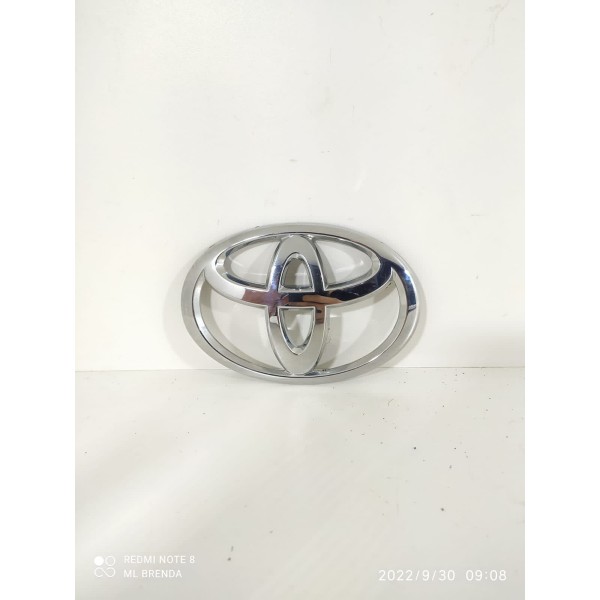 Emblema Grade Parachoque Toyota Etios 2016 / 20975 Prata
