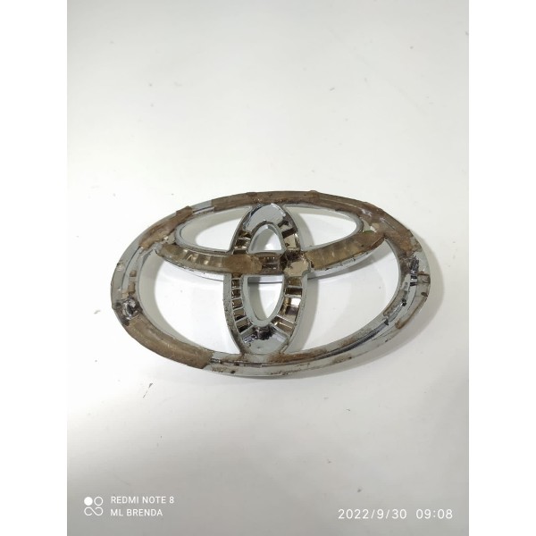 Emblema Grade Parachoque Toyota Etios 2016 / 20975 Prata