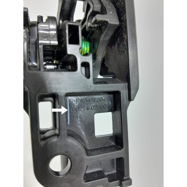 Macaneta Interna Corolla Esquerda 2019/2024 6927402200 Preto Dianteira/traseira