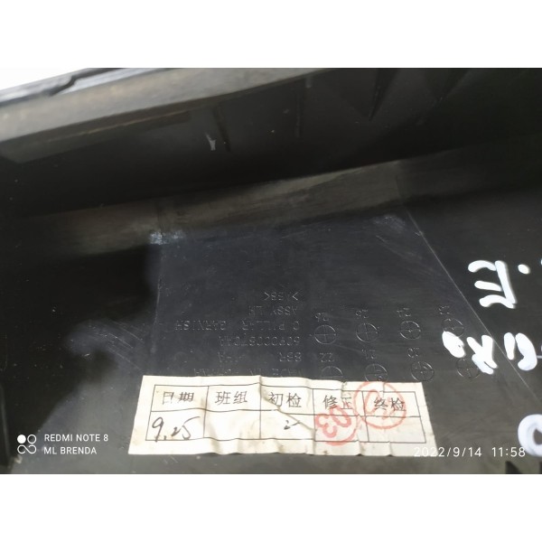 Moldura Chery Tiggo 3x 2022 Traseira Esquerda