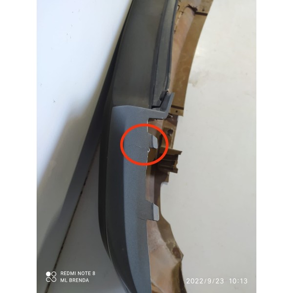 Parachoque Tracker Traseiro 2014 2015 2016 Orig Det