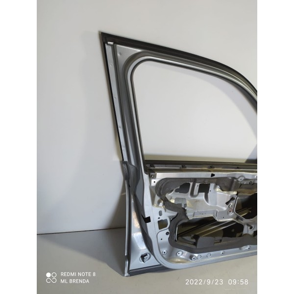 Porta Bmw X3 Dianteira Esquerda 2004/2010 Lisa Dianteira Esquerda Prateado
