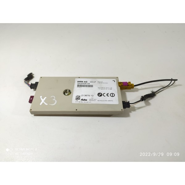 Módulo Antena Bmw X3 2006/2014 340252604