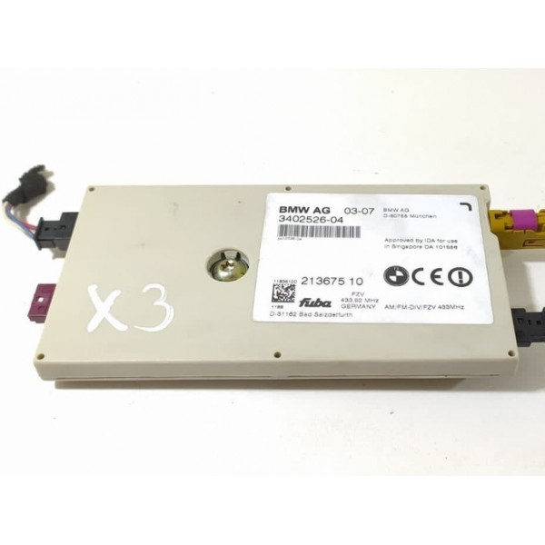 Módulo Antena Bmw X3 2006/2014 340252604