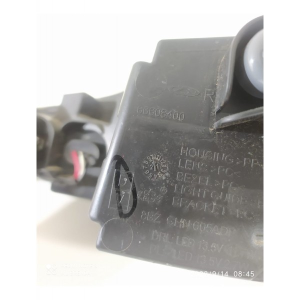 Farol Tiggo 3x Pro Direito Led Xenon 2021/2023 Completo Liso Direito/passageiro