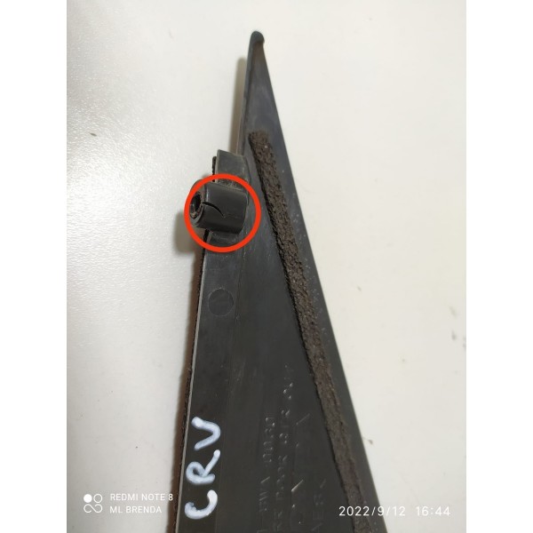 Acabamento Ext Porta Honda Crv Traseira Esquerda 2008/2011