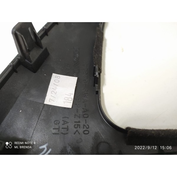 Moldura Alavanca Marcha Honda Crv 2008/2011 Orig Det