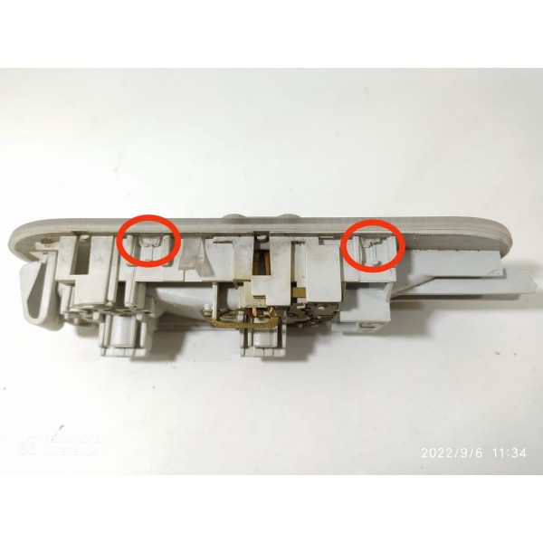 Luz Teto Megane 2009 2010 2011 2012 2013 Detalhe  / 19858