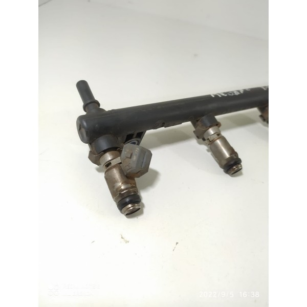 Flauta Bicos Injetores Megane 1.6 2008/2013 Det