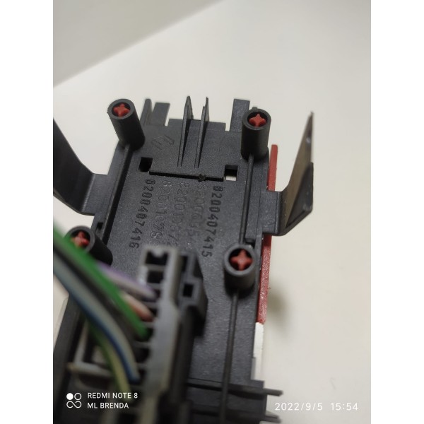 Botão Pisca Alerta Trava Porta Megane 2009 2010 2014