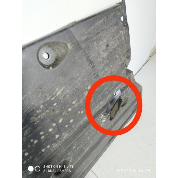 Protetor Assoalho Slk200 350 Direito 05/11 A1716190238 Det