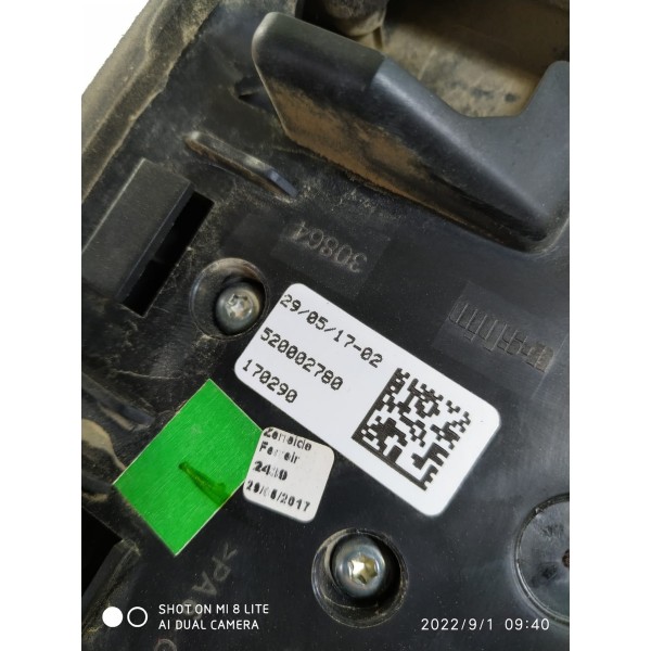 Macaneta Tampa Traseira Toro 2016/2024 52000278