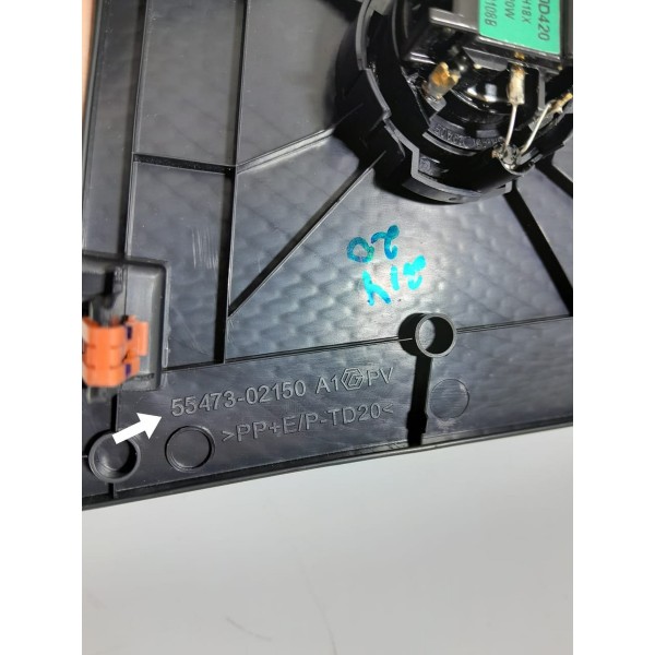 Tela Falante Painel Corolla Direito 2020/2025 5547302150 Preto